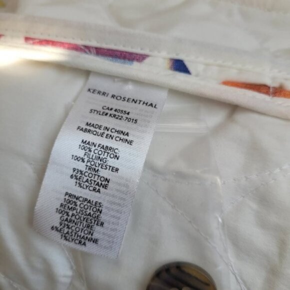 Kerri Rosenthal Quilted Beach Shacket Size XS - Picture 11 of 11